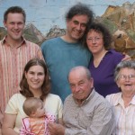 Visiting Alice's family on their Germany trip in 2010.